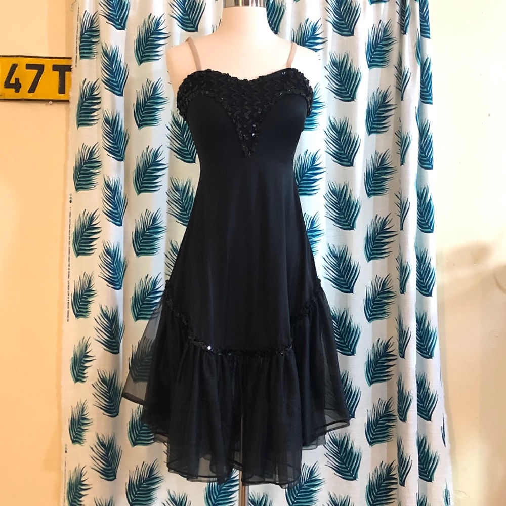 Black vintage costume/cocktail dress